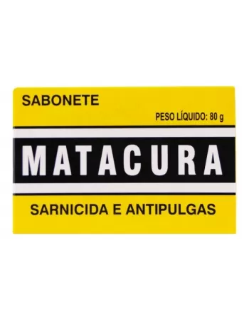 Sabonete Sarnicida e Anti Pulgas Matacura 80g