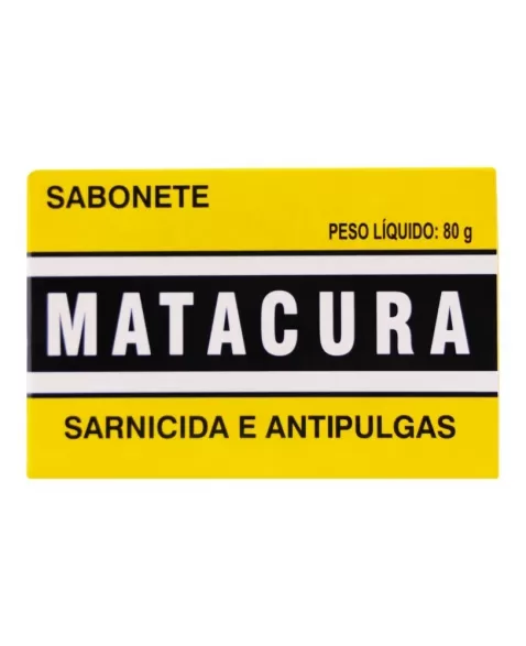 Sabonete Sarnicida e Anti Pulgas Matacura 80g