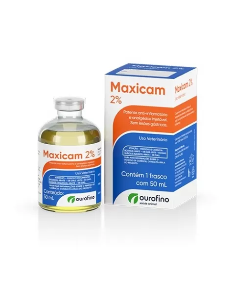 Ouro Fino Maxicam Injetavel 2% 50ml