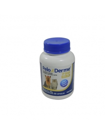 Vetnil Pelo e Derme 750 com 60 comprimidos