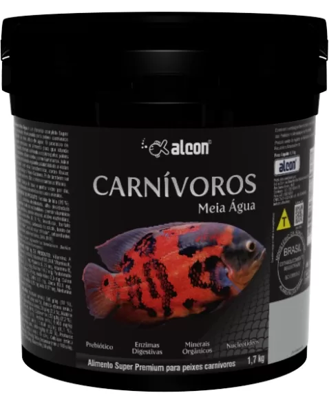 ALCON CARNIVOROS MEIA AGUA 1,7KG