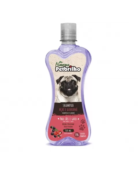 Petbrilho Natural Shampoo Açaí e Guaraná 500ml