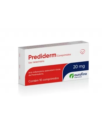 Ouro Fino Prediderm 20mg com 10 Comprimidos