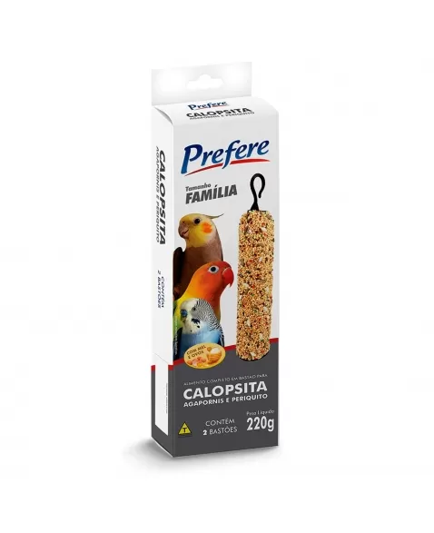 Prefere Bastão Calopsita Tamanho Família 220g