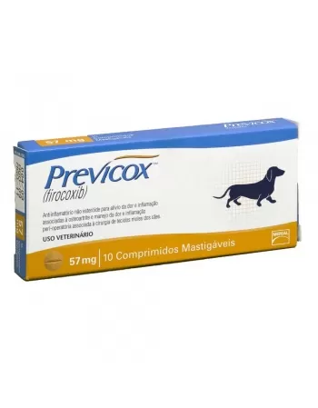 Previcox Dog 57mg com 10 comprimidos