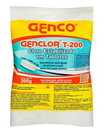 Genco Genclor T-200 Tablete 200g