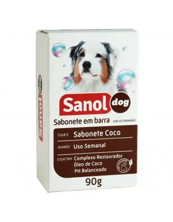 Sanol Sabonete Coco 90g