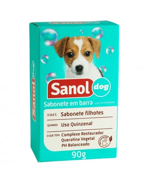 Sanol Sabonete Filhotes 90g