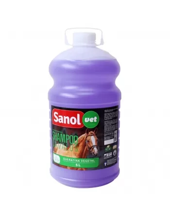 Sanol Shampoo Vet Cavalos 5L