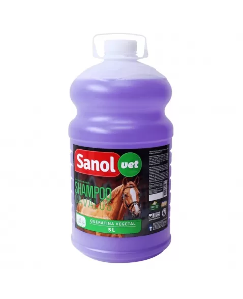Sanol Shampoo Vet Cavalos 5L