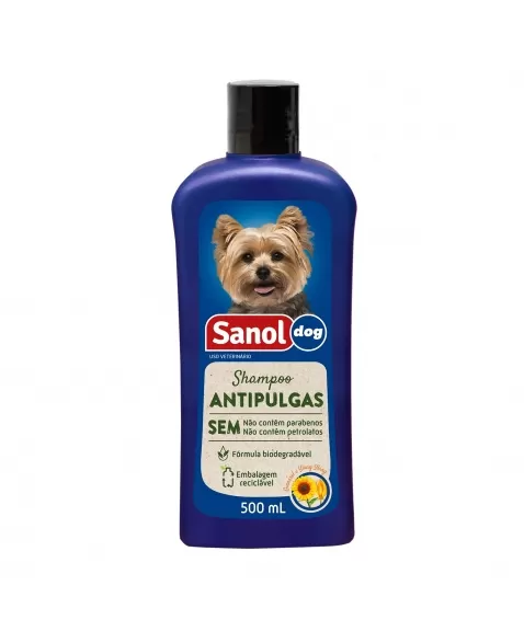 Sanol Shampoo Antipulgas 500ml