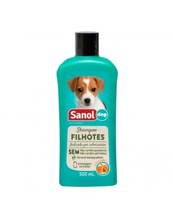 Sanol Shampoo Dog Filhotes 500ml