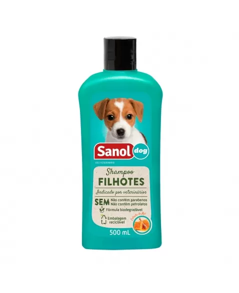 Sanol Shampoo Dog Filhotes 500ml