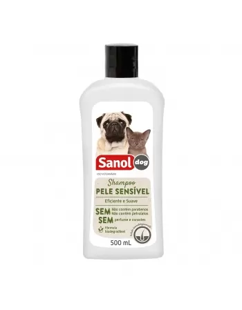 Sanol Shampoo Pele Sensível 500ml