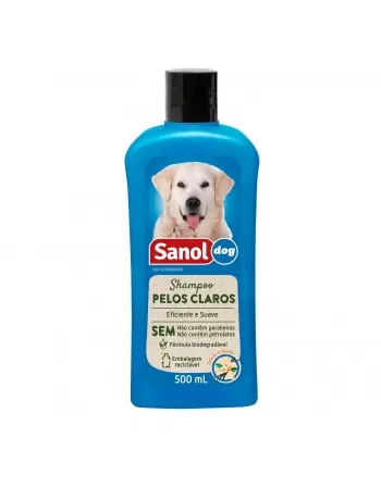 Sanol Shampoo Pelos Claros 500ml