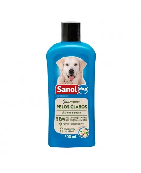 Sanol Shampoo Pelos Claros 500ml