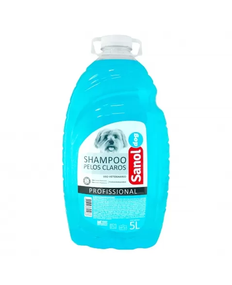 Sanol Shampoo Pelos Claros 5L