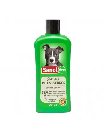 Sanol Shampoo Pelos Escuros 500ml