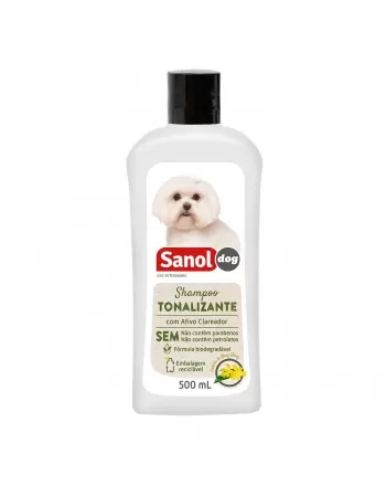 Sanol Shampoo Tonalizante Pelos Claros 500ml