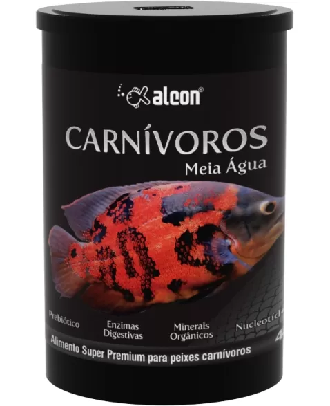 ALCON CARNIVOROS MEIA AGUA 480G