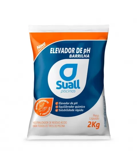 Suall Barrilha Elevador pH 2kg