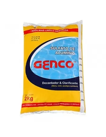 Genco Sulfato de Alumínio 2kg