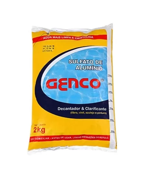 G.SULFATO DE ALUMINIO GENCO 2KG