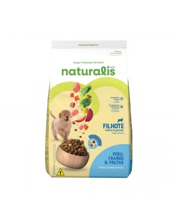 Total Naturalis Filhotes Frango Peru e Frutas 15kg