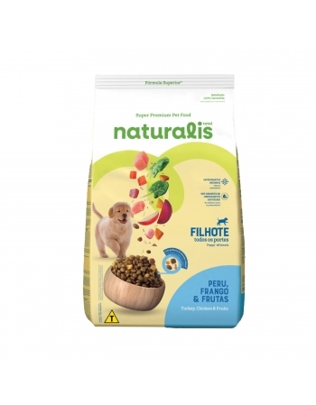 Total Naturalis Filhotes Frango Peru e Frutas 10,1kg