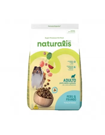 Total Naturalis Adulto Frango e Peru 12kg