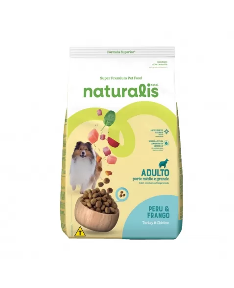 Total Naturalis Adulto Frango e Peru 12kg