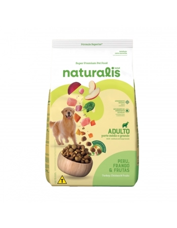 Total Naturalis Frango Peru e Frutas 2,5kg