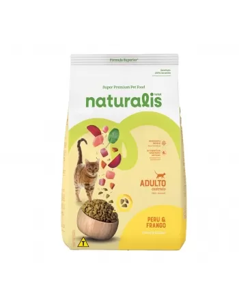 Total Naturalis Gato Castrado Frango e Peru 7,5kg