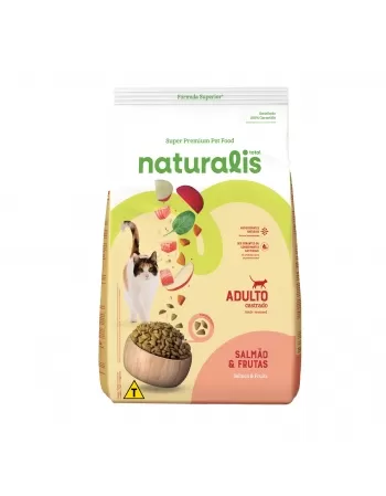 Total Naturalis Gato Castrado Salmão e Frango 7,5kg