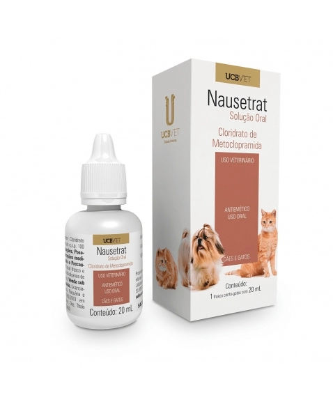 UCB Nausetrat Solução Oral 20ml