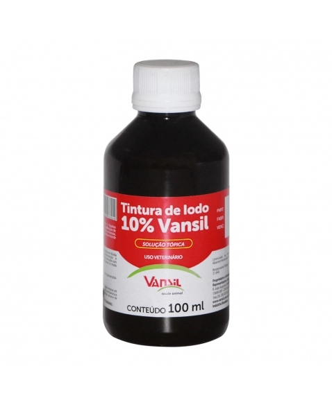 Vansil Tintura de Iodo 10% 100ml