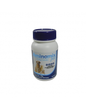 Vetnil Aminomix Pet com 120 comprimidos