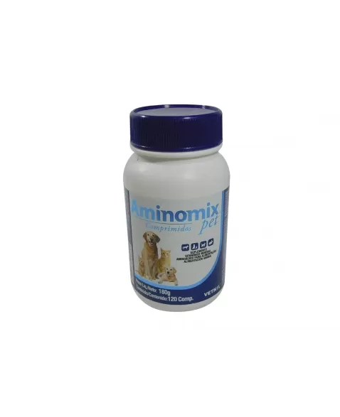 Vetnil Aminomix Pet com 120 comprimidos