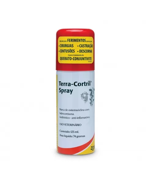 Zoetis Terra Cortril Spray 125ml