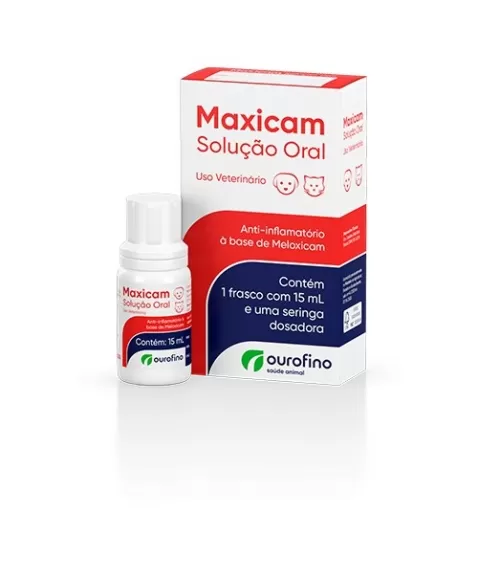 Ouro Fino Maxicam Solução Oral 15ml