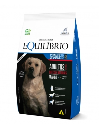 Total Equilíbrio Cães Adultos Raças Grandes Frango 15kg