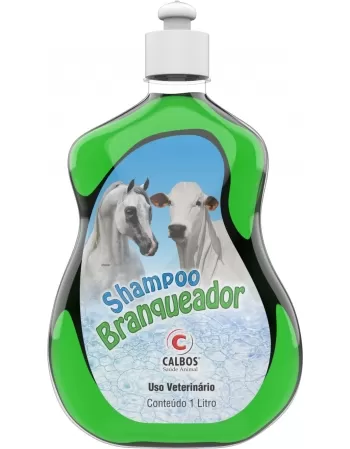 Calbos Shampoo Branqueador Equinos e Bovinos 1L