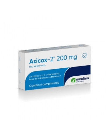 Ouro Fino Azicox 200mg com 6 comprimidos