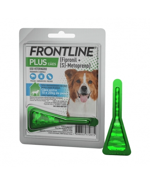 Frontline Plus M 1,34ml 10 a 20kg