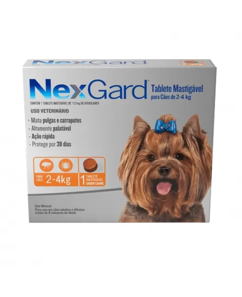 Nexgard P 2 a 4kg