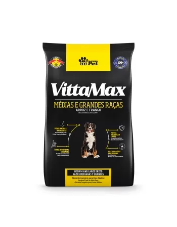 Vittamax Raças Médias e Grandes 15kg