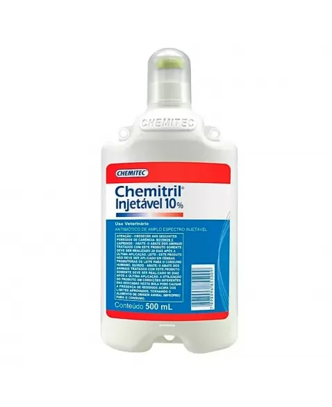 Chemitec Chemitril 10% Injetável 500ml