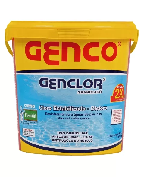 G.GENCLOR CLORO GRANULADO 7,5KG