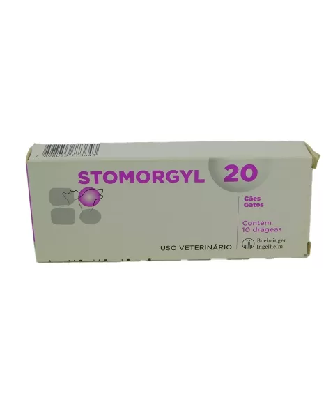 Stomorgyl 20g com 10 comprimidos