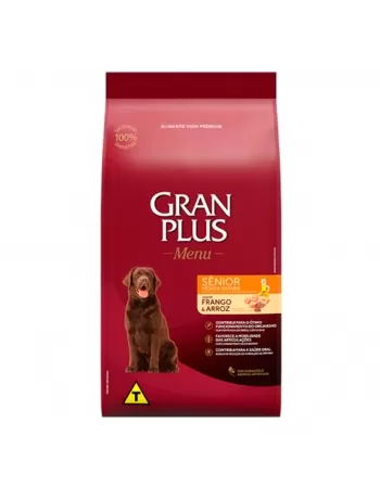 GranPlus Menu Cão Sênior Raças Médias e Grandes 15kg